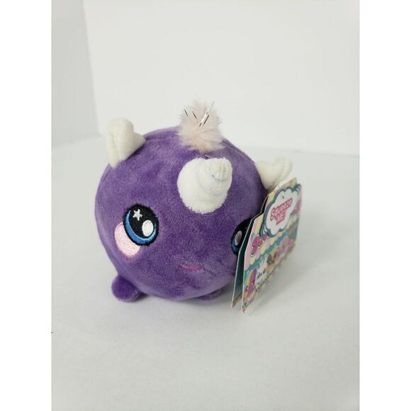 Squeezamals Kate the Unicorn 3.5" Super-Squishy Foam Stuffed Animal - Picture 2 of 5